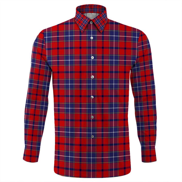 Wishart Dress Tartan Classic Long Sleeve Button Shirt