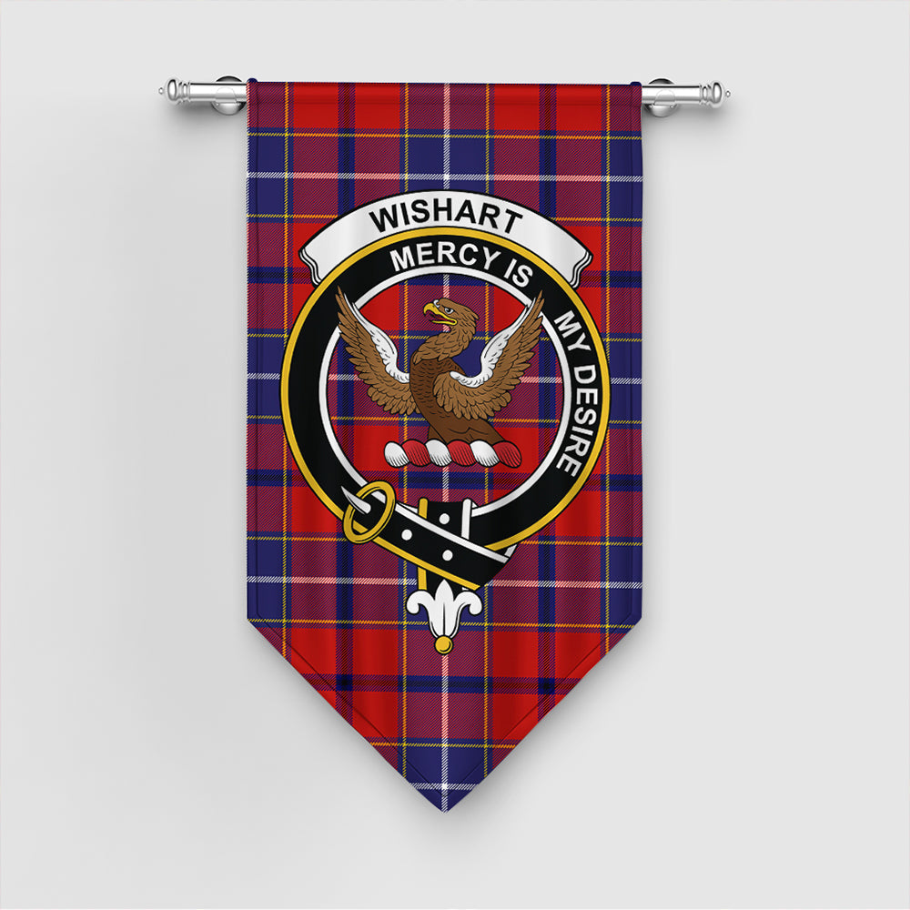 Wishart Dress Tartan Classic Crest Gonfalon