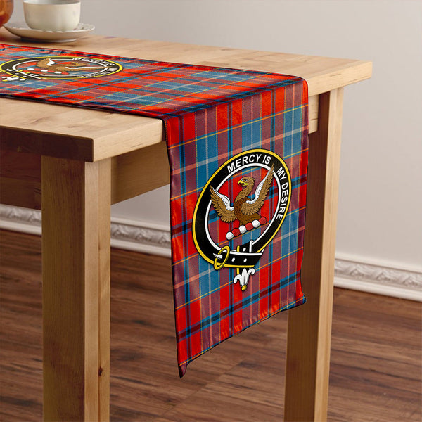 Wishart Dress Ancient Clan Badge Tartan Table Runner