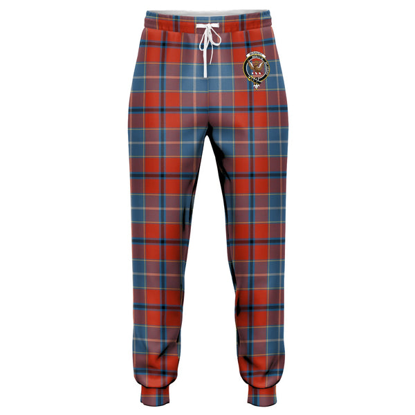 Wishart Dress Ancient Clan Badge Tartan Jogger Pants