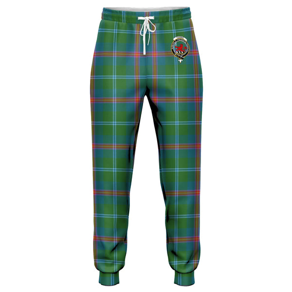 Young Ancient Clan Badge Tartan Jogger Pants