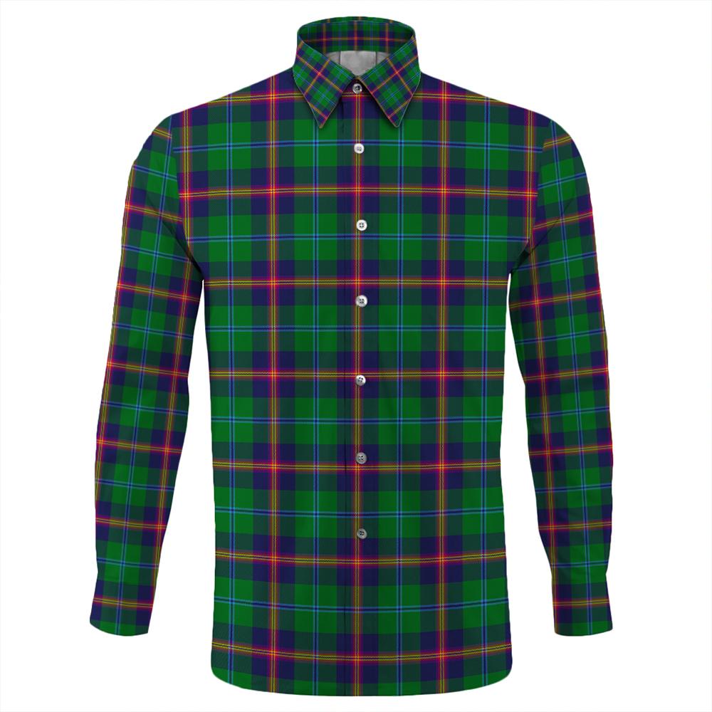 Young Modern Tartan Classic Long Sleeve Button Shirt