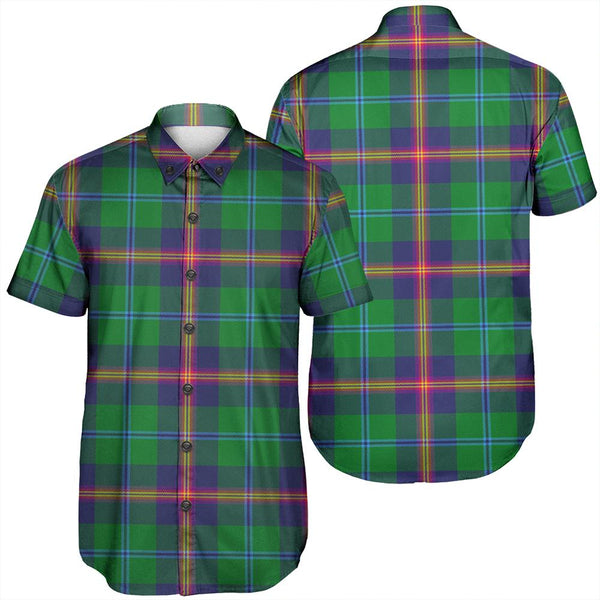 Young Modern Tartan Classic Short Sleeve Shirt