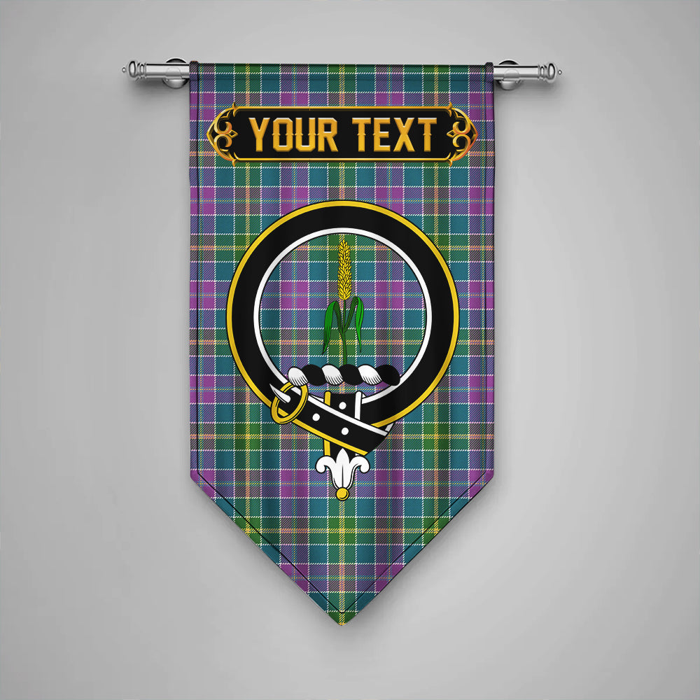 Yule Ancient Clan Badge Tartan Gonfalon Personalize