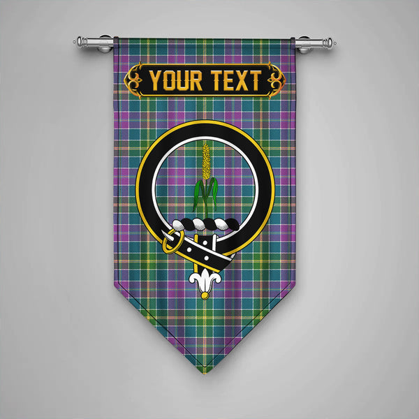 Yule Ancient Clan Badge Tartan Gonfalon Personalize