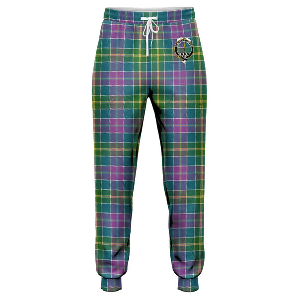 Yule Ancient Clan Badge Tartan Jogger Pants