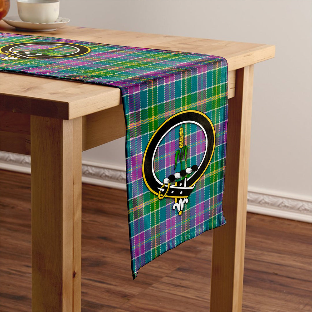 Yule Ancient Clan Badge Tartan Table Runner