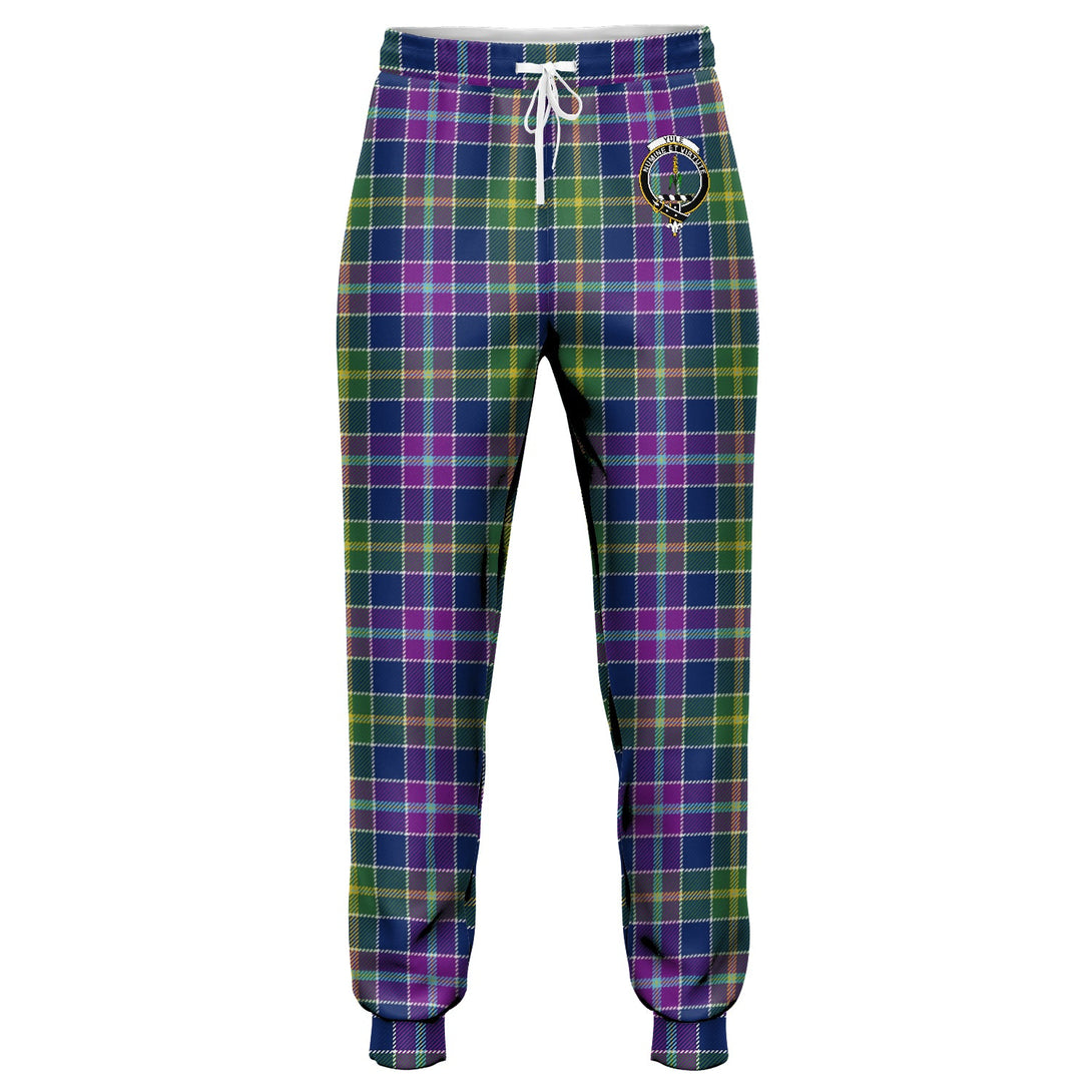 Yule Modern Clan Badge Tartan Jogger Pants