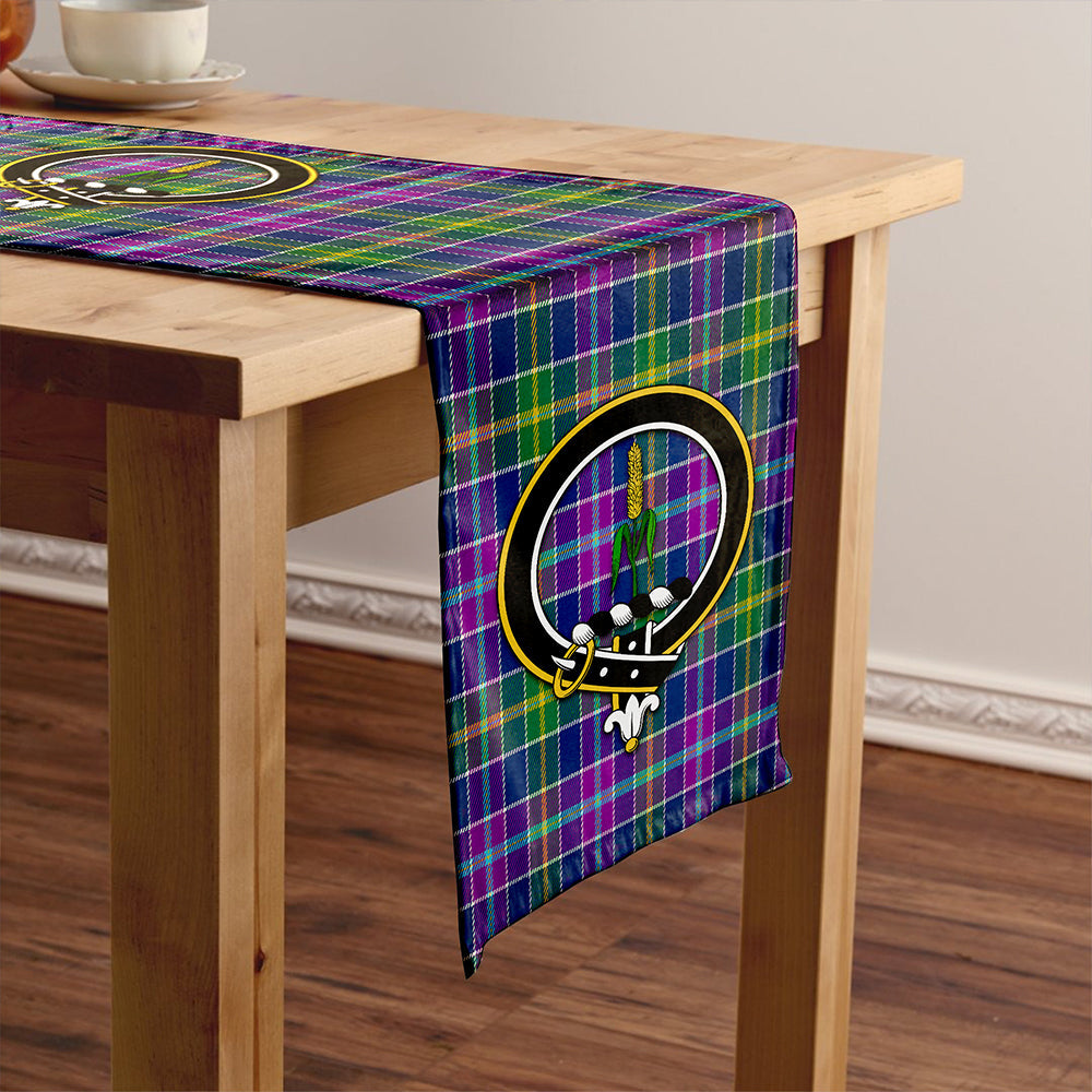 Yule Modern Clan Badge Tartan Table Runner