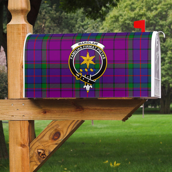 Wardlaw Clan Badge Classic Tartan Mailbox Cover