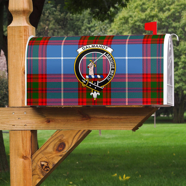 Dalmahoy Clan Badge Classic Tartan Mailbox Cover