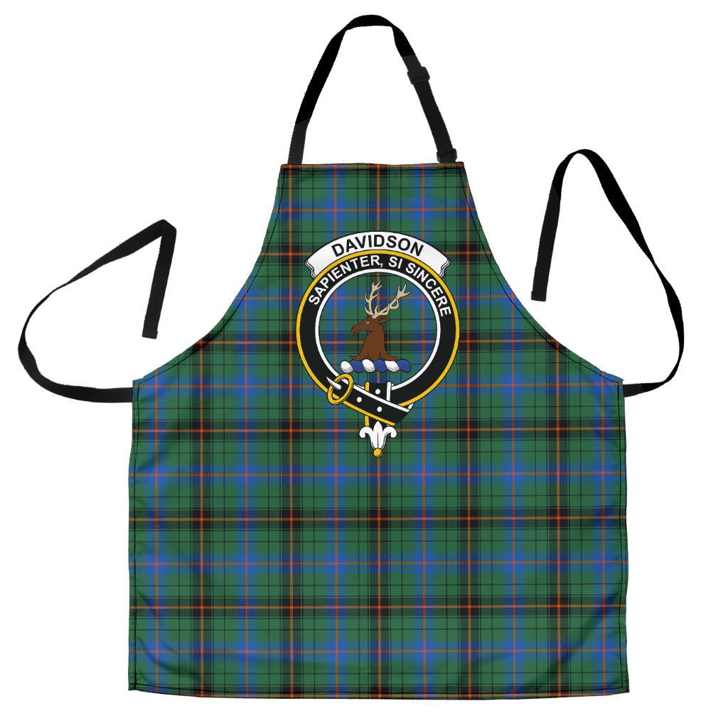 Davidson Ancient Tartan Clan Crest Apron