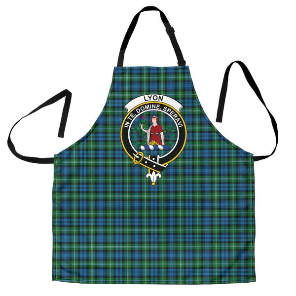 Lyon Clan Tartan Clan Crest Apron