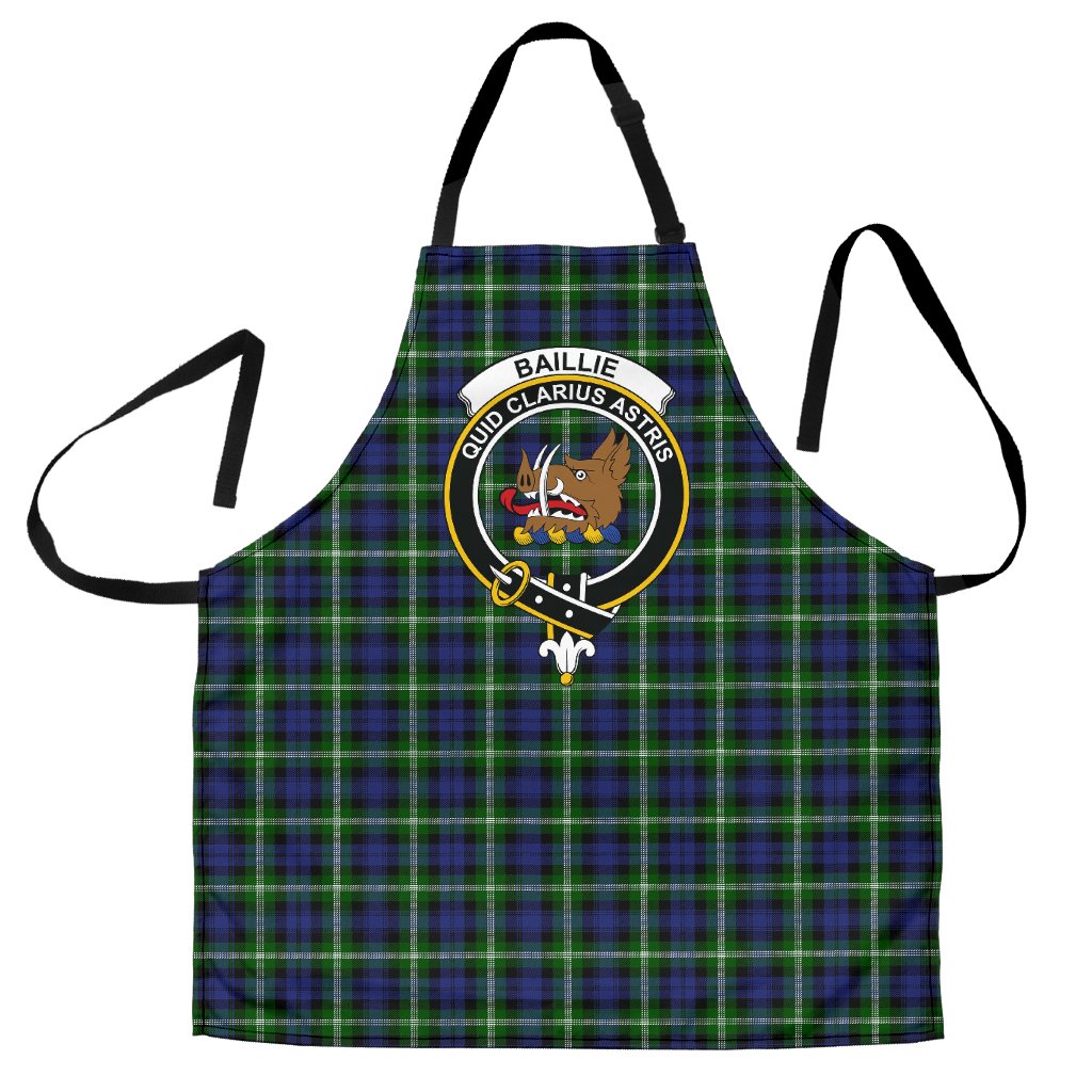 Baillie Modern Tartan Clan Crest Apron