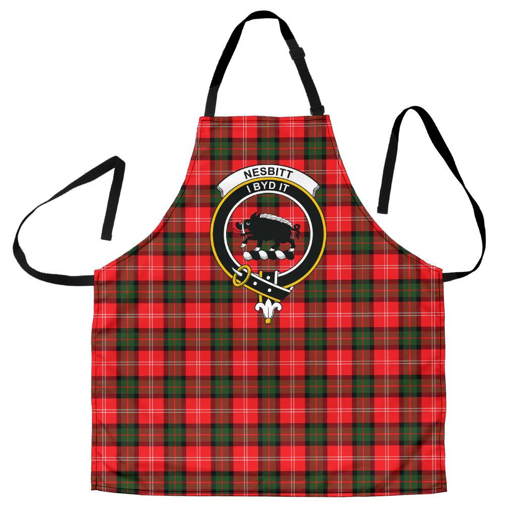 Nesbitt Modern Tartan Clan Crest Apron