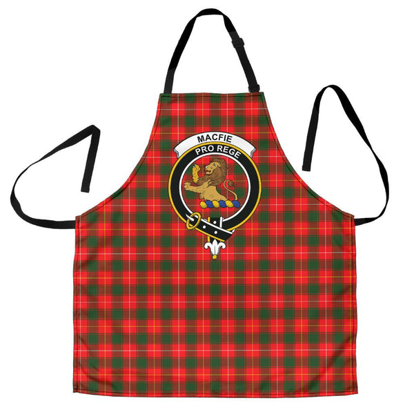 MacFie Tartan Clan Crest Apron