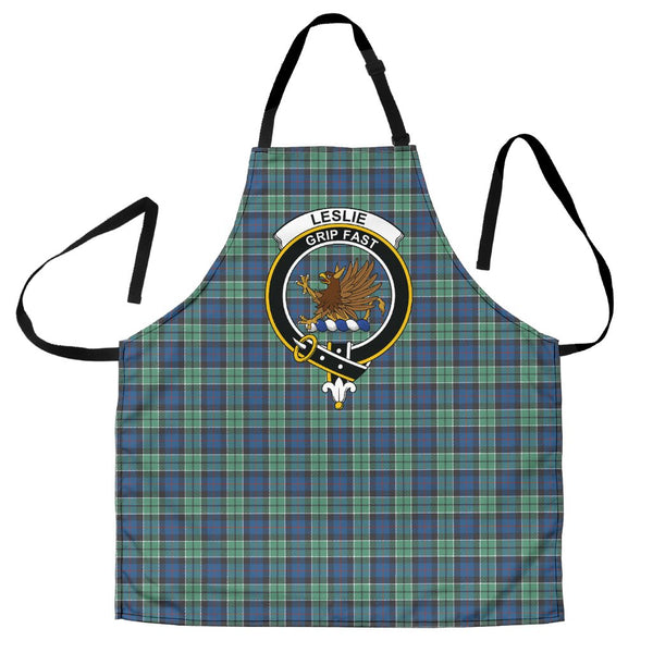 Leslie Hunting Ancient Tartan Clan Crest Apron