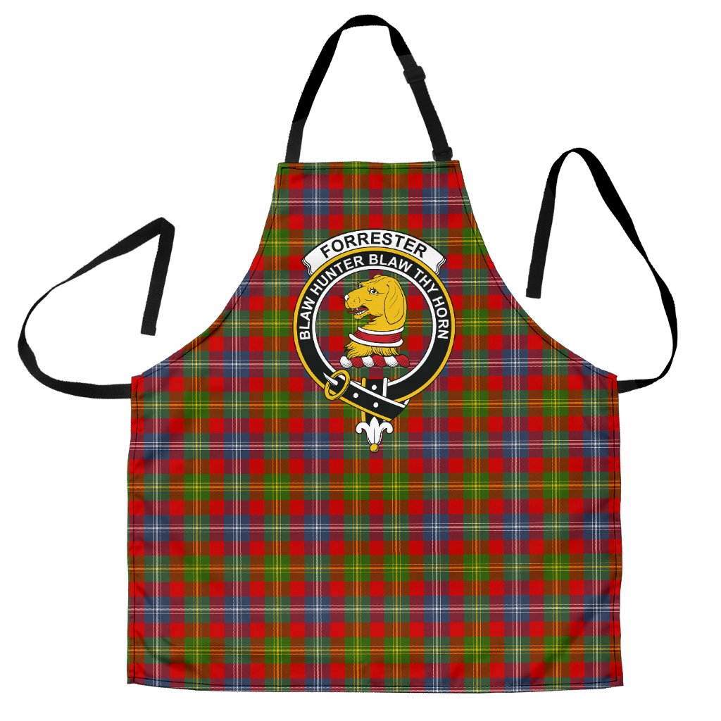 Forrester Tartan Clan Crest Apron