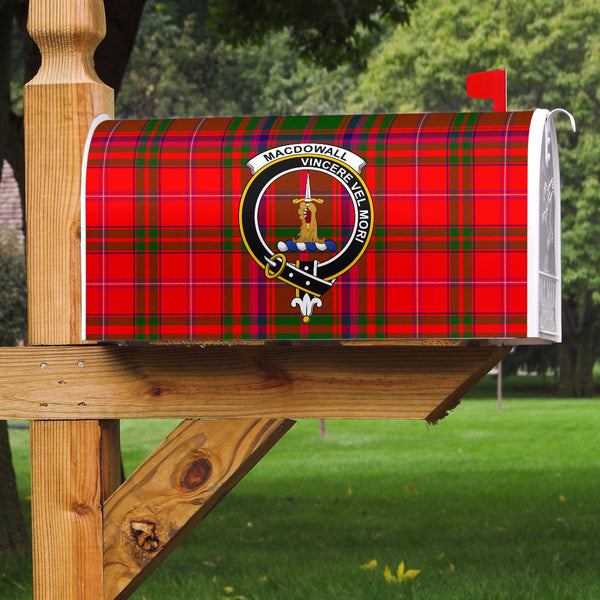 MacDowall (of Garthland) Clan Badge Classic Tartan Mailbox Cover