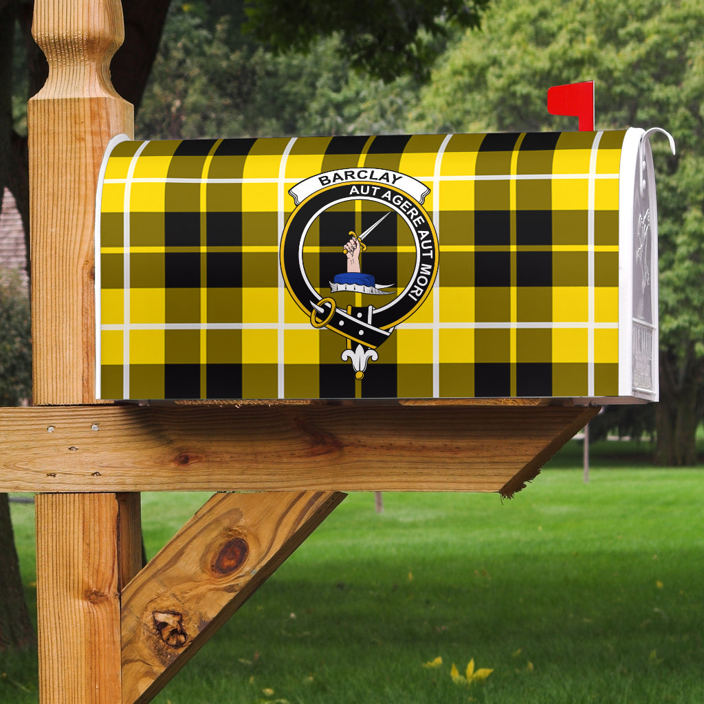 Barclay Dress Modern Clan Badge Classic Tartan Mailbox Cover