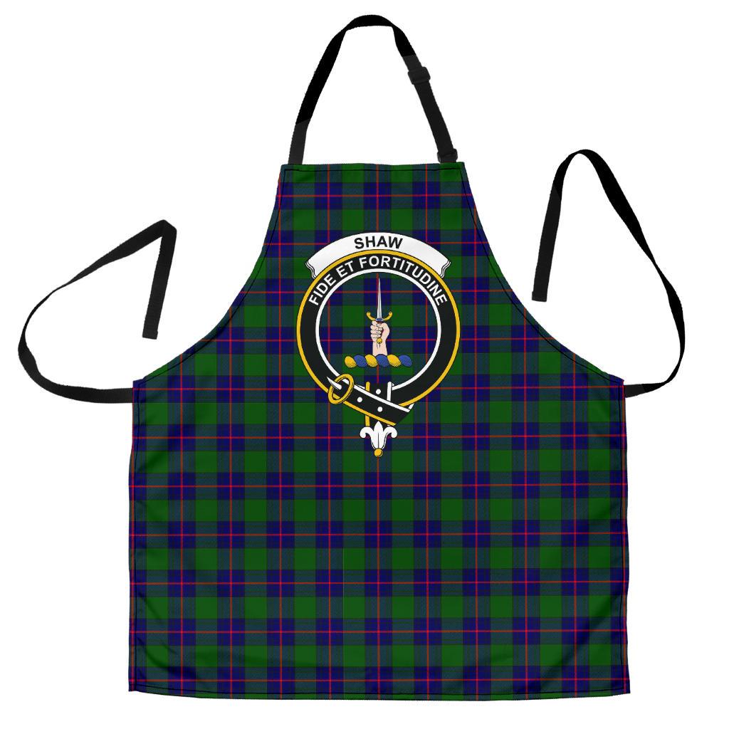 Shaw Modern Tartan Clan Crest Apron