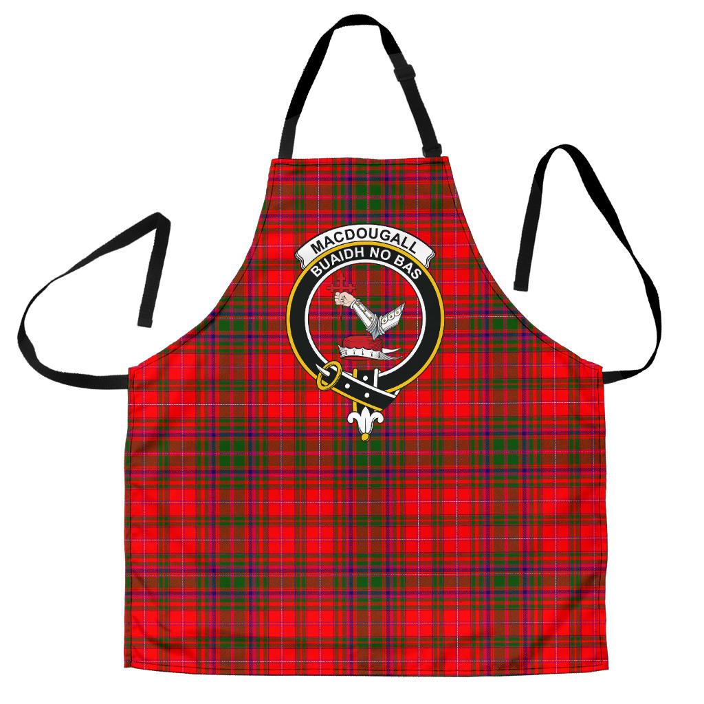 MacDougall Modern Tartan Clan Crest Apron