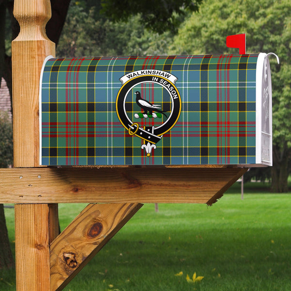 Walkinshaw Clan Badge Classic Tartan Mailbox Cover