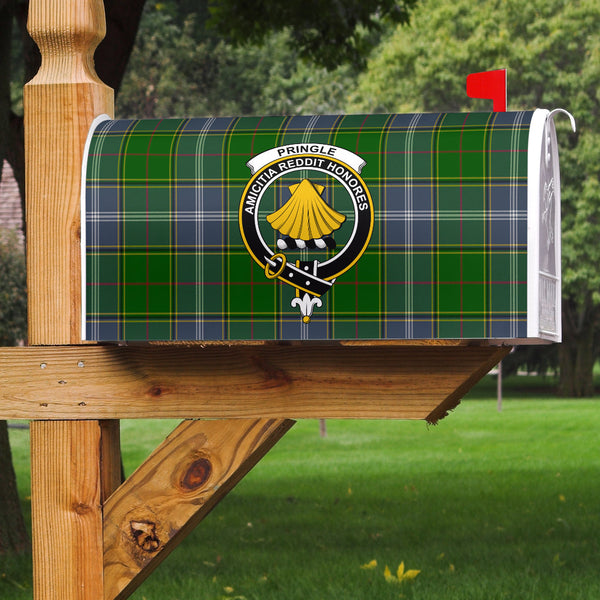 Pringle Clan Badge Classic Tartan Mailbox Cover