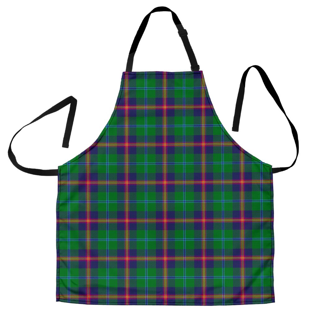 Young Modern Tartan Clan Apron