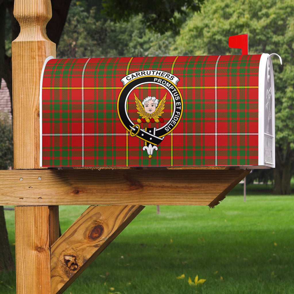 Carruthers Modern Clan Badge Classic Tartan Mailbox Cover