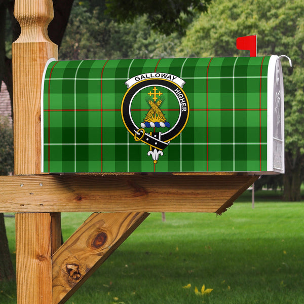 Galloway District Clan Badge Classic Tartan Mailbox Cover