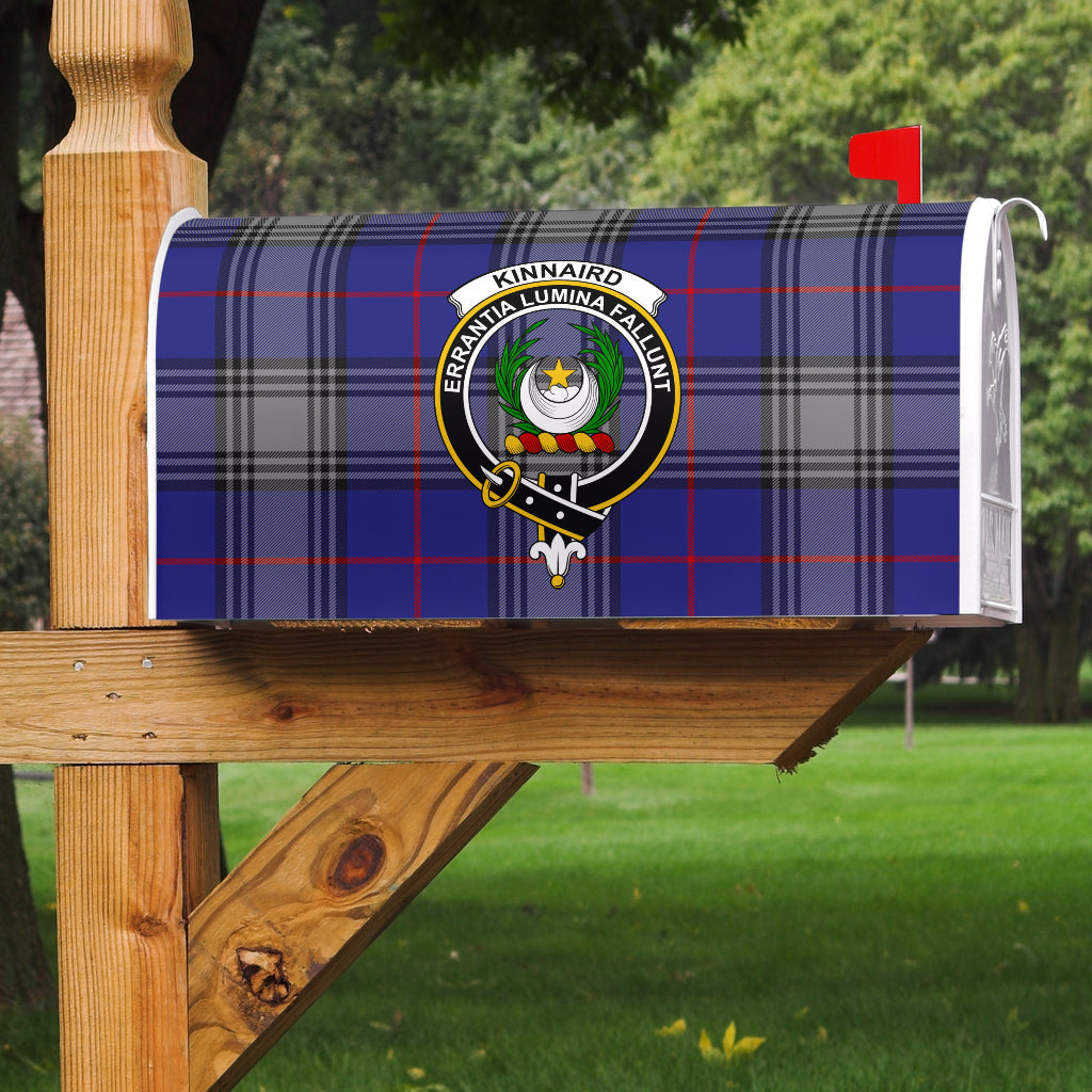 Kinnaird Clan Badge Classic Tartan Mailbox Cover