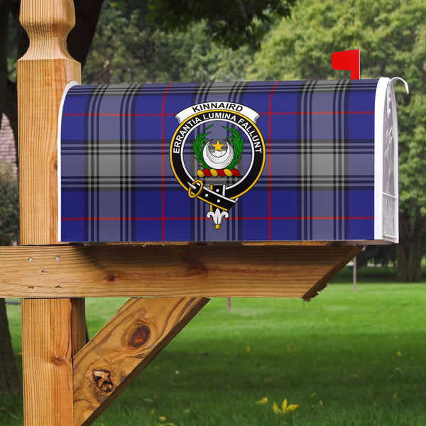 Kinnaird Clan Badge Classic Tartan Mailbox Cover