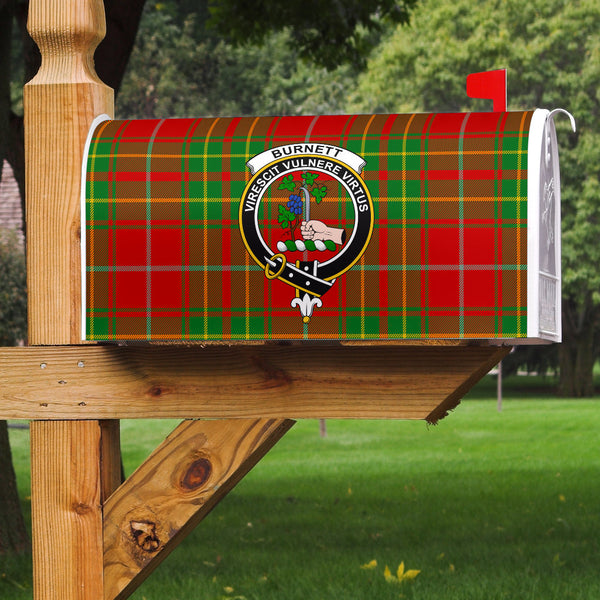 Burnett Ancient Clan Badge Classic Tartan Mailbox Cover