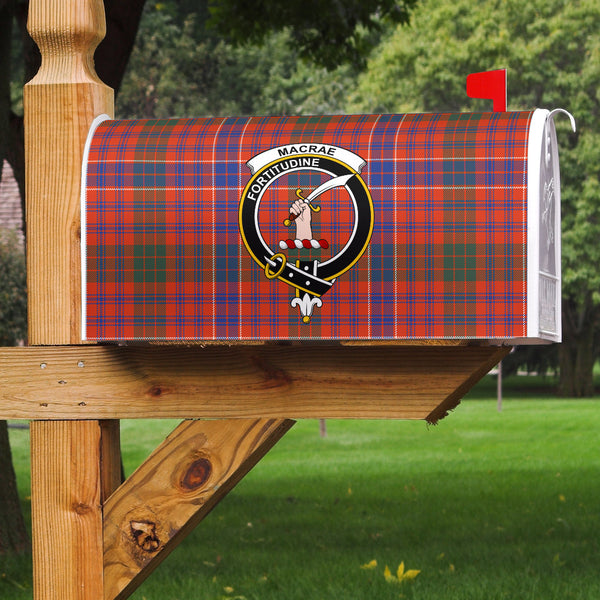 MacRae Ancient Clan Badge Classic Tartan Mailbox Cover