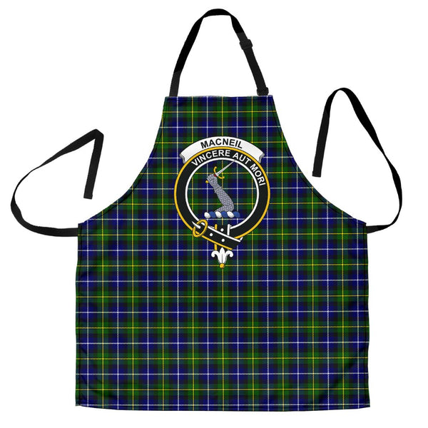 MacNeill of Barra Modern Tartan Clan Crest Apron