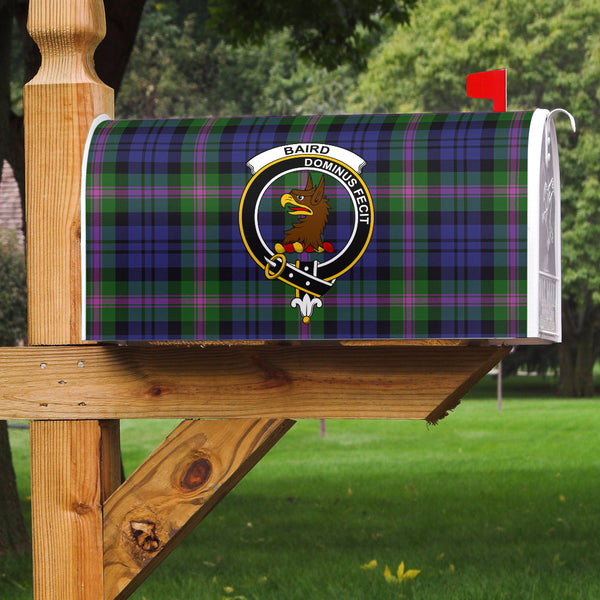 Baird Modern Clan Badge Classic Tartan Mailbox Cover