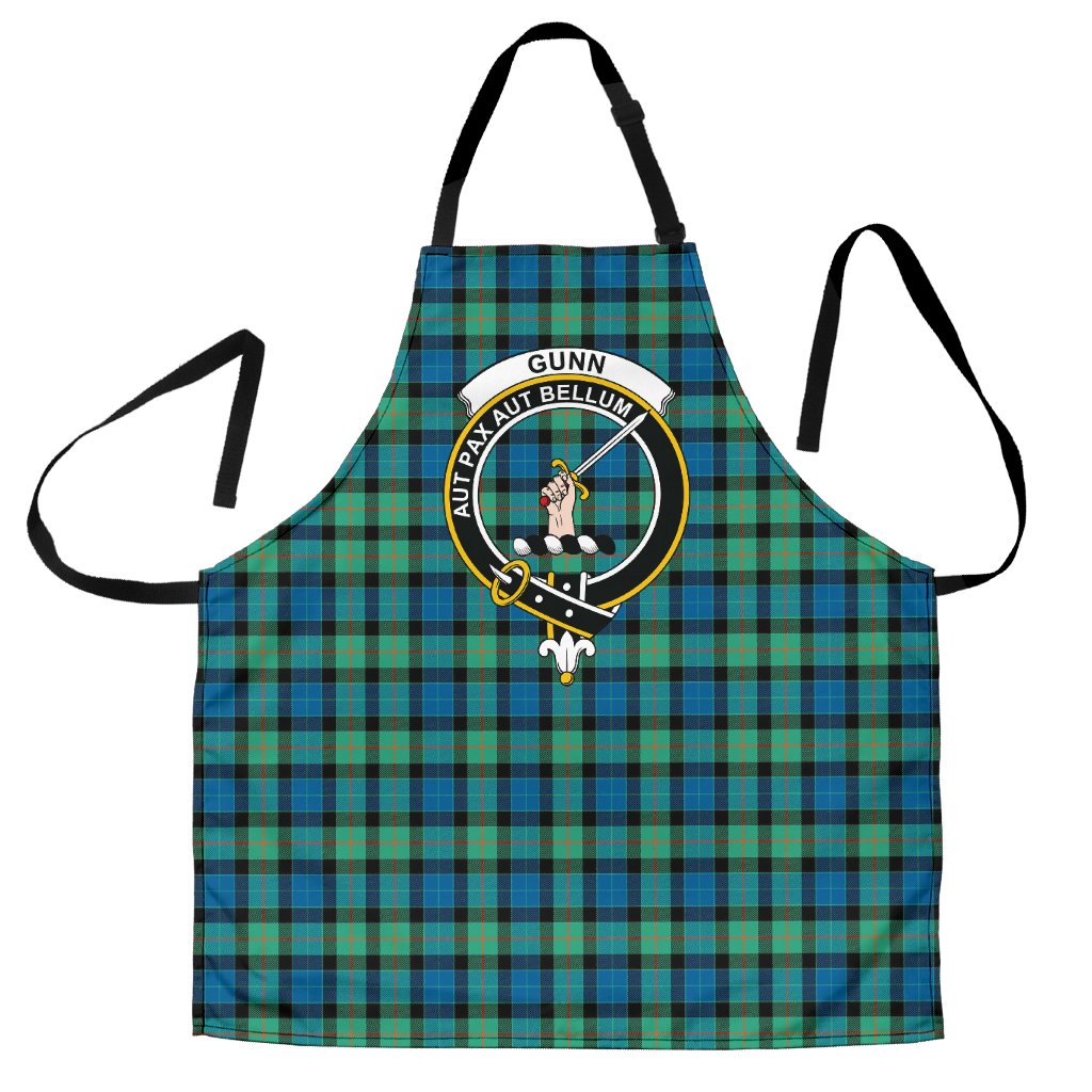 Gunn Ancient Tartan Clan Crest Apron