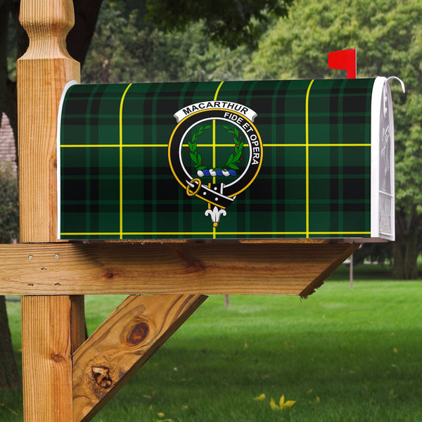 MacArthur Modern Clan Badge Classic Tartan Mailbox Cover