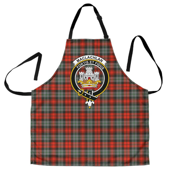 MacLachlan Weathered Tartan Clan Crest Apron