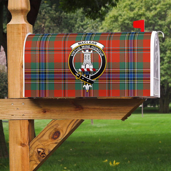 MacLean of Duart Ancient Clan Badge Classic Tartan Mailbox Cover