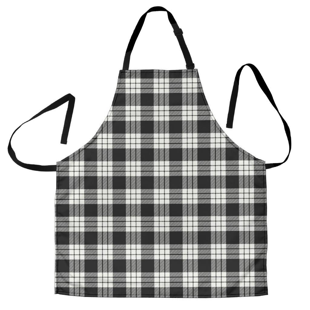 MacFarlane Black & White Ancient Tartan Clan Apron