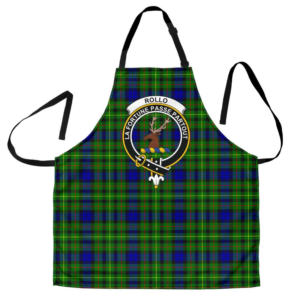 Rollo Modern Tartan Clan Crest Apron