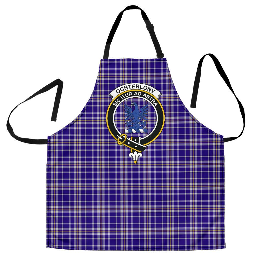 Ochterlony Tartan Clan Crest Apron