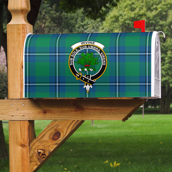 Irvine Ancient Clan Badge Classic Tartan Mailbox Cover