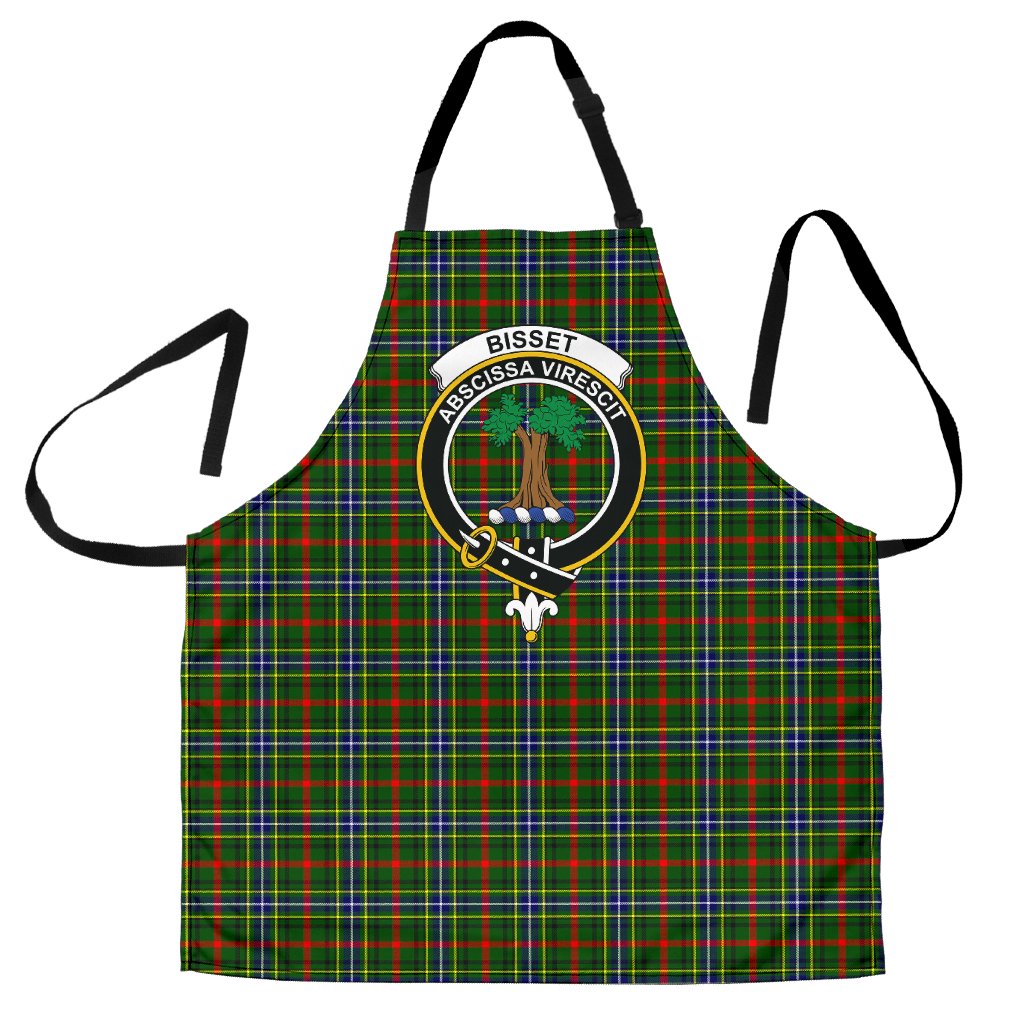 Bisset Tartan Clan Crest Apron