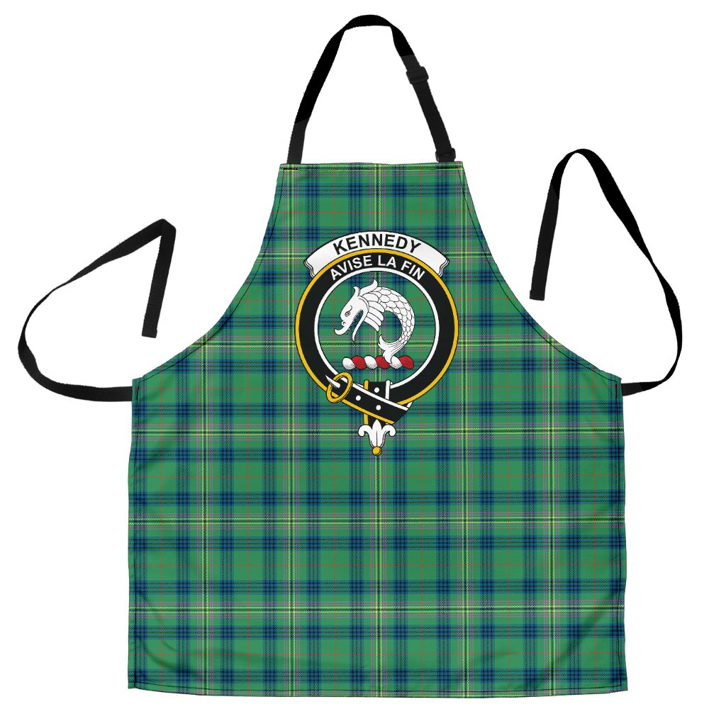 Kennedy Ancient Tartan Clan Crest Apron