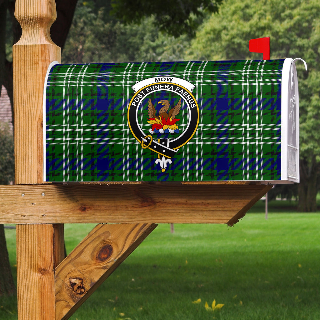 Mow Clan Badge Classic Tartan Mailbox Cover