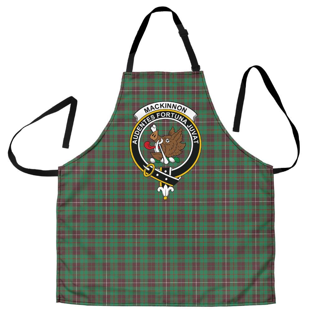 MacKinnon Hunting Ancient Tartan Clan Crest Apron