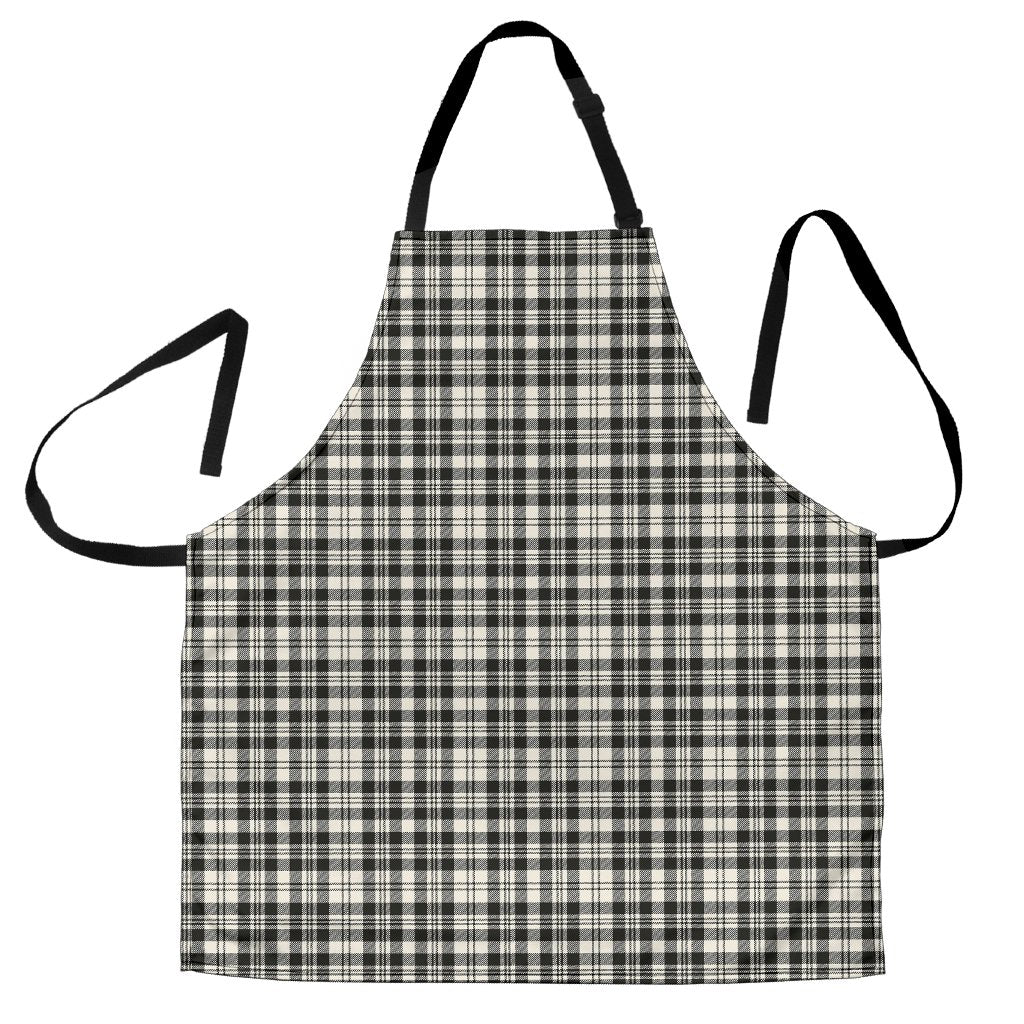 SCOTT BLACK & WHITE ANCIENT Tartan Clan Apron